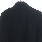 Dior Homme Epaulette Wool Trench Coat Black — view 4