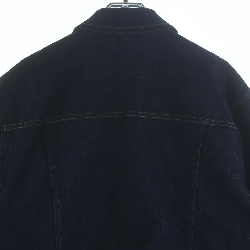 Dior Trotter Logo Denim Jacket Indigo Blue 48 — view 4
