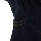 Dior Trotter Logo Denim Jacket Indigo Blue 48 — view 6