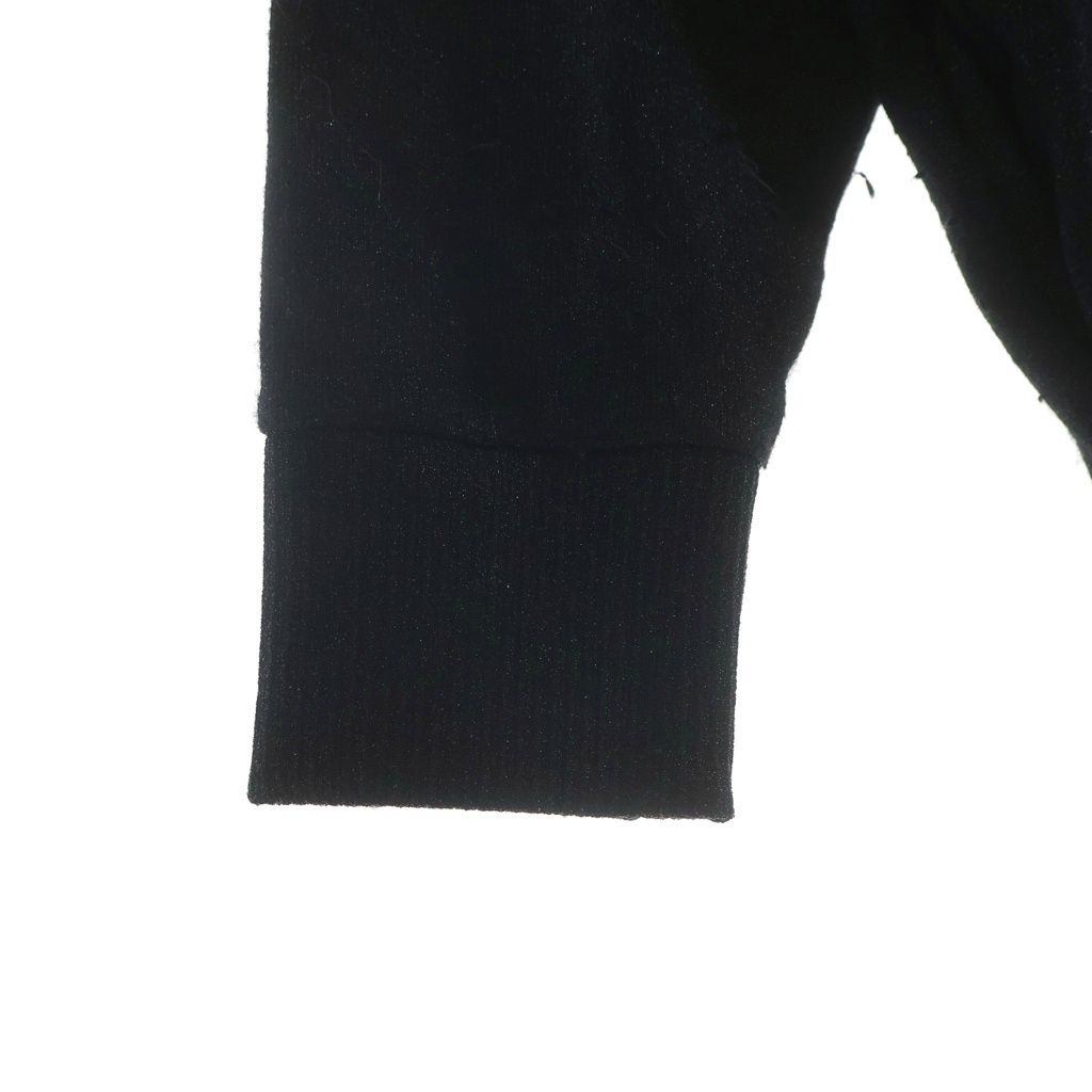 Fendi Logo Lame Hoodie Black Gold #xxs — view 4