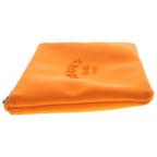 Hermes Neobain PM Flat Pouch Embossed Logo Handbag Orange — view 3