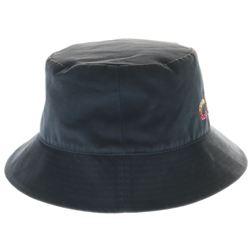 Celine Logo Bucket Hat Sequin Print Black — view 3