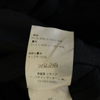 Dior Homme Chris Era Wool Cape with Cloak Coat Black — view 8