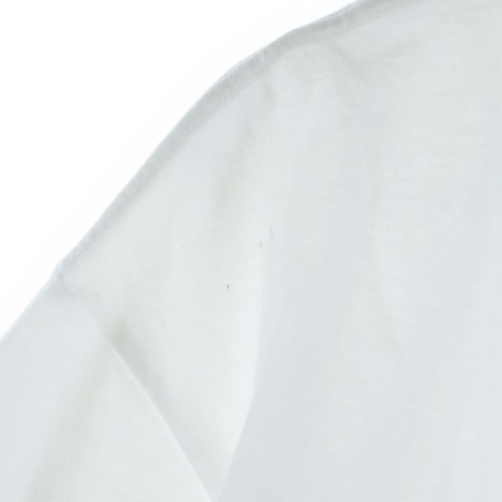 Dior Logo Embroidery Short Sleeve T-Shirt White — view 6