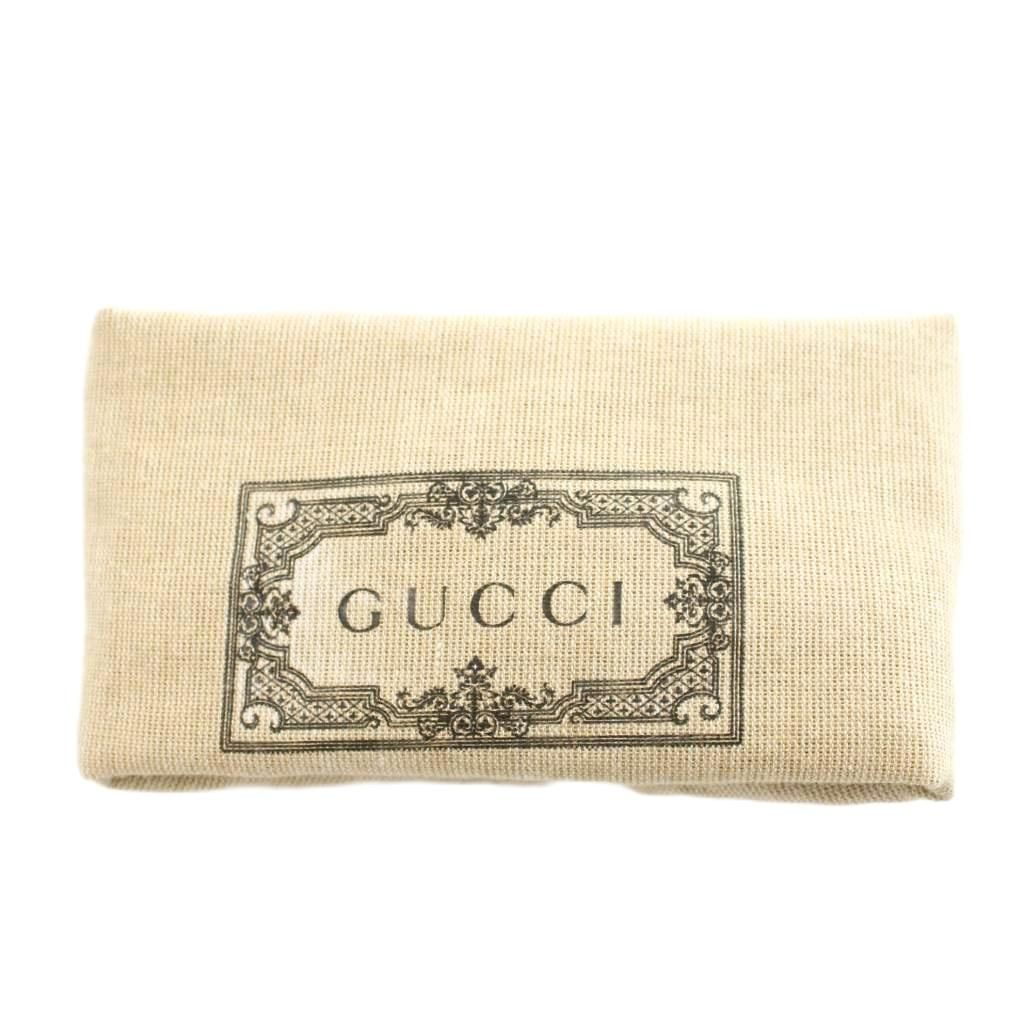 Gucci Blanc Shoulder Bag Leather GG Logo Interlocking One Color Tassel Brown BB — view 8