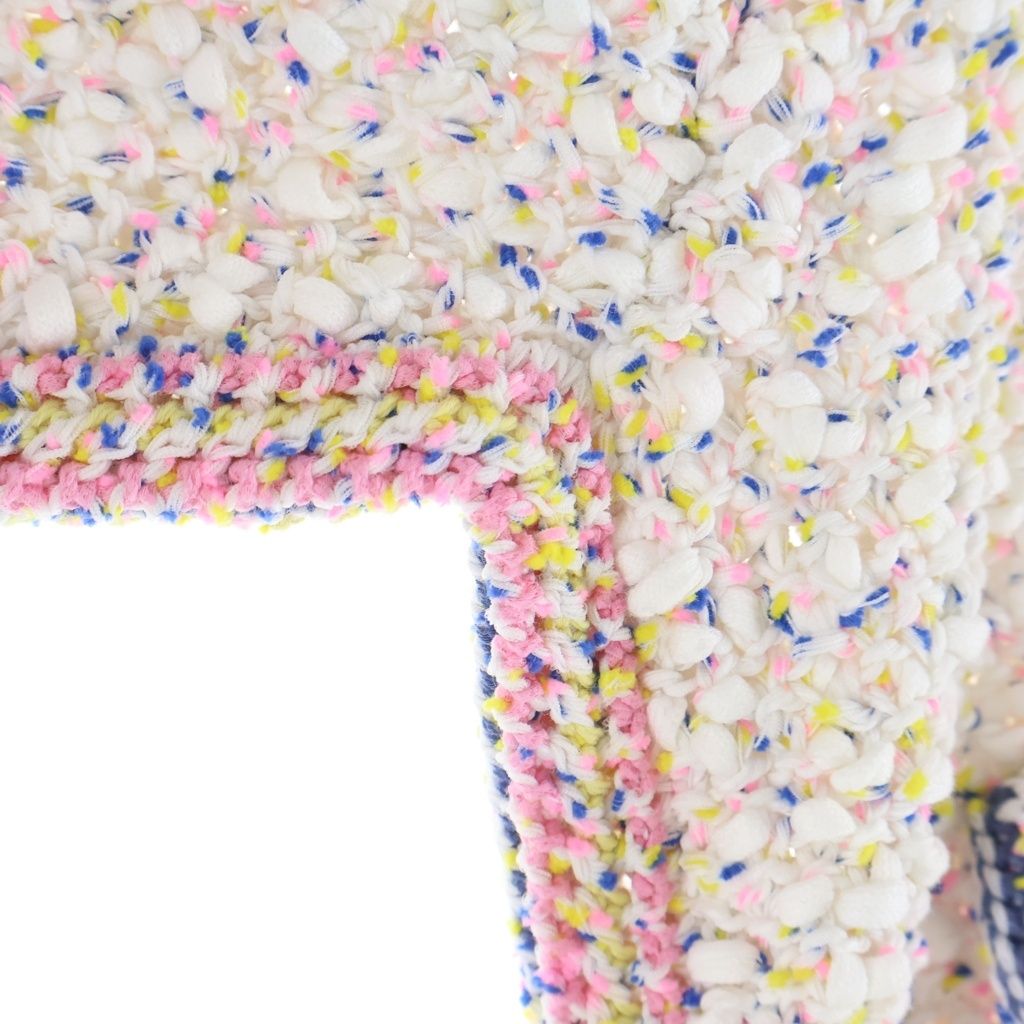 Chanel Tweed Jacket White 38 Nafkq — view 5