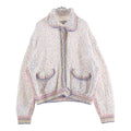 Chanel Tweed Jacket White 38 Nafkq