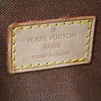 Louis Vuitton Shoulder Bag Monogram Canvas Pochette Gange Brown Crossbody Outfit — view 8