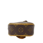 Louis Vuitton Shoulder Bag Monogram Canvas Pochette Gange Brown Crossbody Outfit — view 3