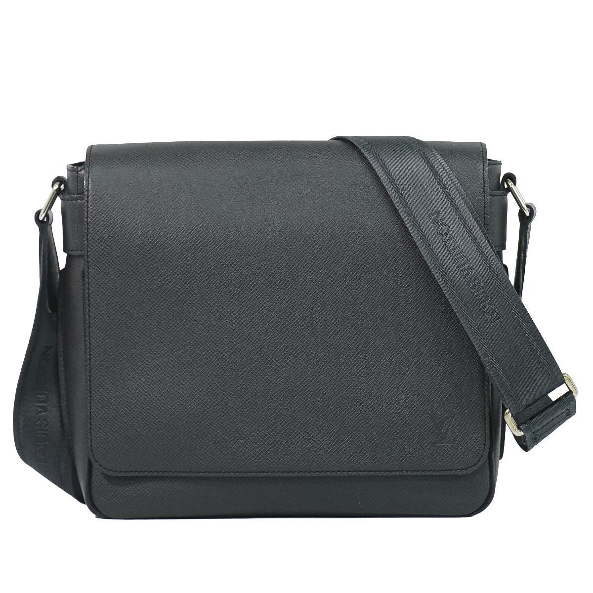 Louis Vuitton LV Roman PM Taiga Leather Shoulder Bag Ardoise