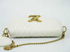 Louis Vuitton LV New Wave Multi Pochette Leather Chain Shoulder Bag White — view 5