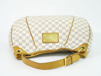 Louis Vuitton LV Galleria PM Damier Azur Shoulder Bag White Gray — view 5
