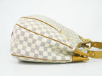 Louis Vuitton LV Galleria PM Damier Azur Shoulder Bag White Gray — view 4