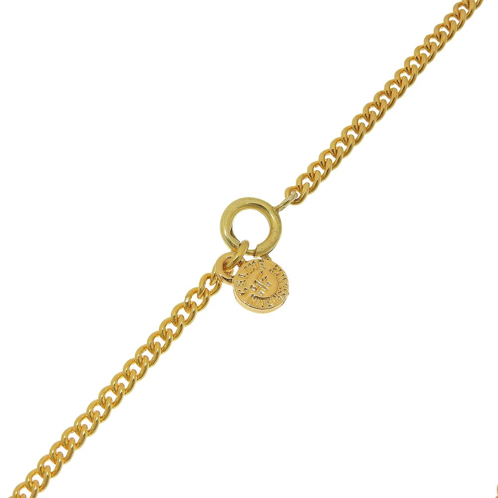 Celine Triomphe Gold Plated Necklace — view 5
