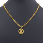 Celine Triomphe Gold Plated Necklace — view 2