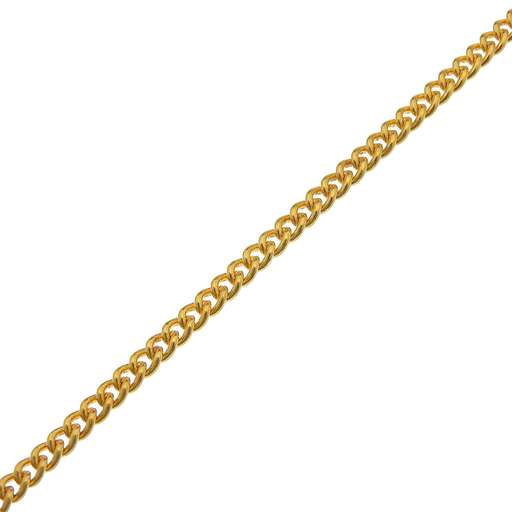 Celine Triomphe Gold Plated Necklace — view 4