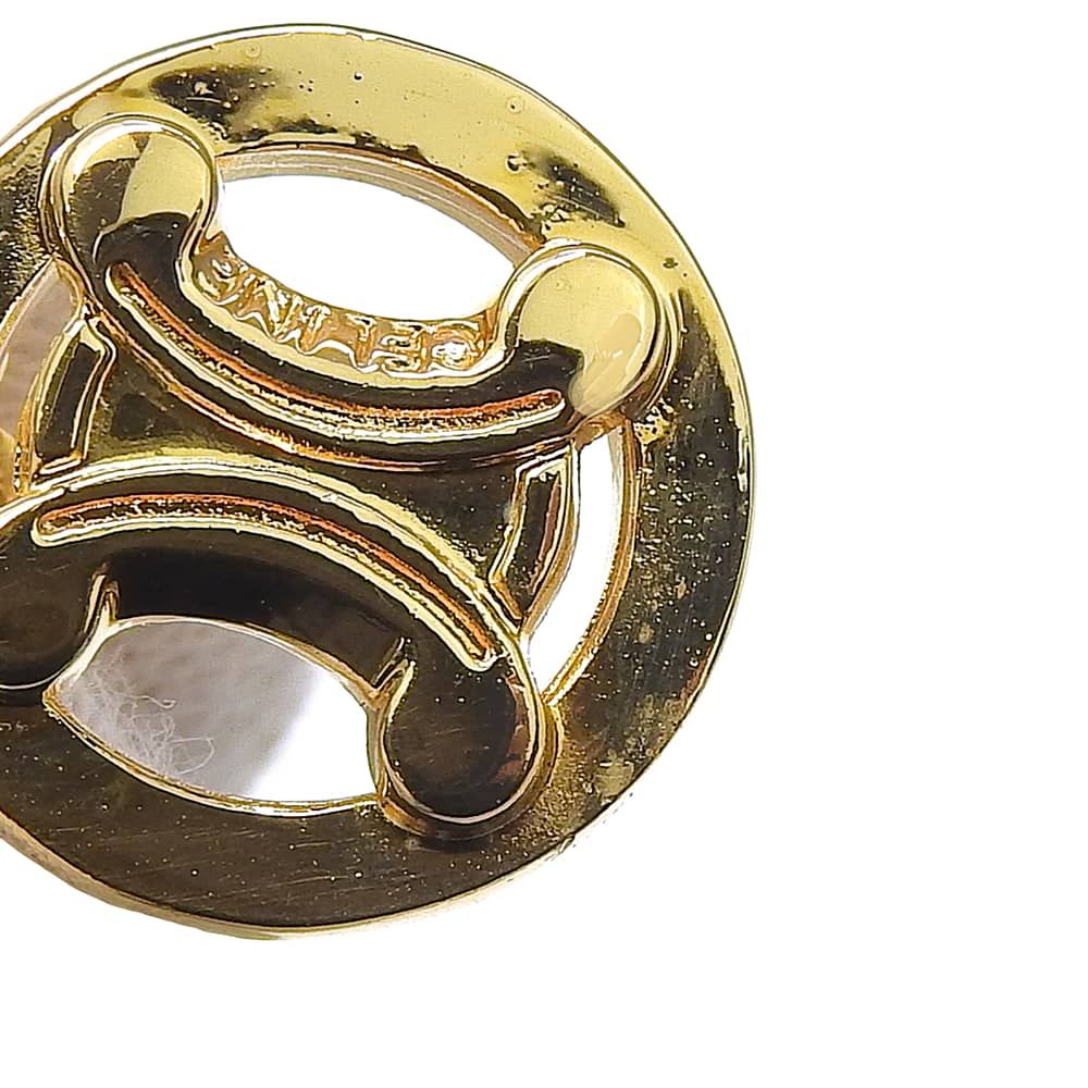 Celine Triomphe Gold Plated Necklace — view 6