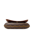 Louis Vuitton Shoulder Bag Monogram Canvas Musette Tango Short Brown Flap Style — view 3