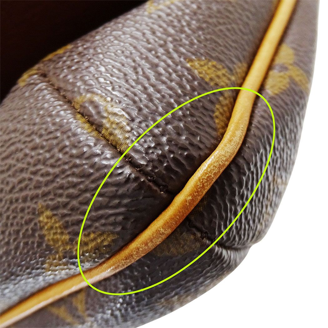 Louis Vuitton Shoulder Bag Monogram Canvas Musette Tango Short Brown Flap Style — view 8
