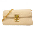 Louis Vuitton Shoulder Bag Monogram Empreinte Wallet on Chain Metis Cream