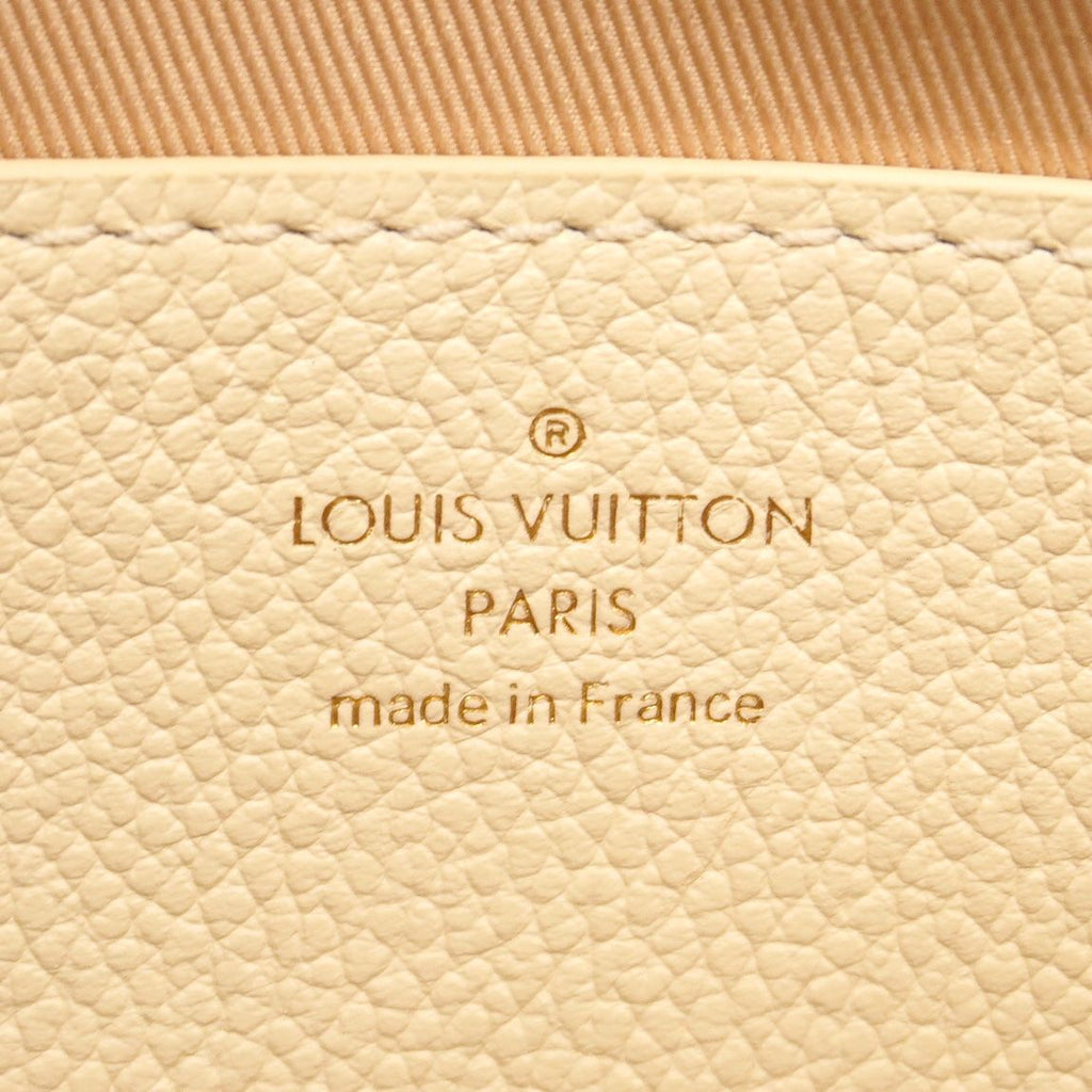 Louis Vuitton Shoulder Bag Monogram Empreinte Wallet on Chain Metis Cream — view 5
