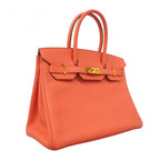 Hermes Handbag Birkin 30 Veau Epsom Rose Jaipur Gold — view 2