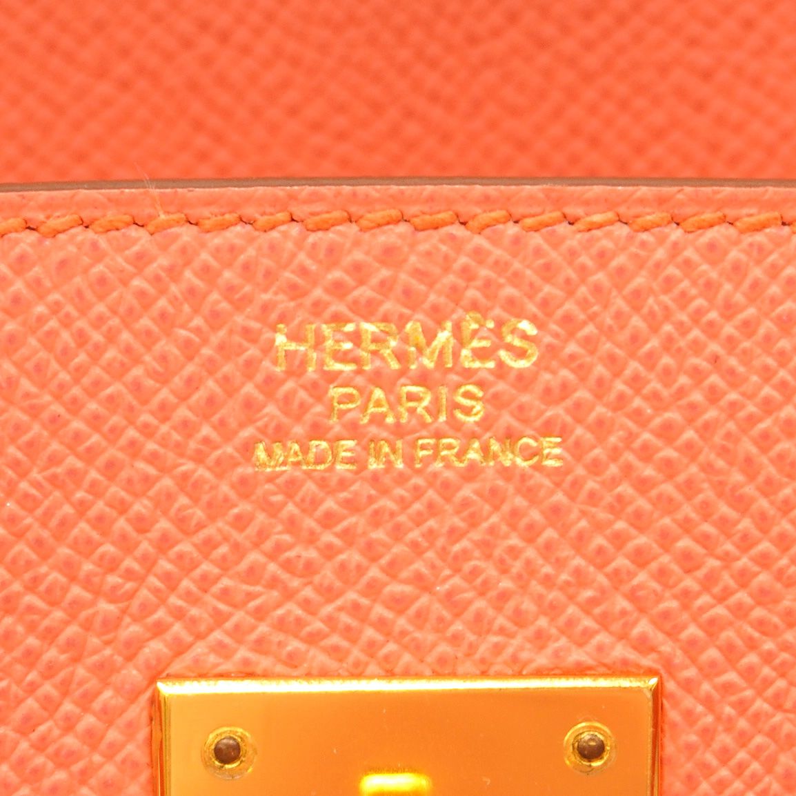 Hermes Handbag Birkin 30 Veau Epsom Rose Jaipur Gold — view 5