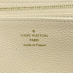 Louis Vuitton Wallet Monogram Empreinte Zippy Cream — view 4