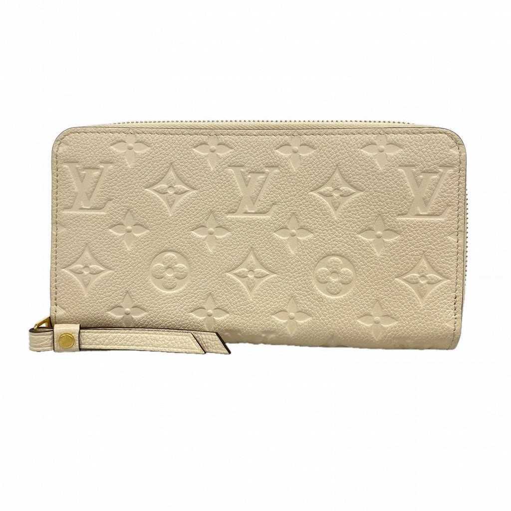Louis Vuitton Wallet Monogram Empreinte Zippy Cream