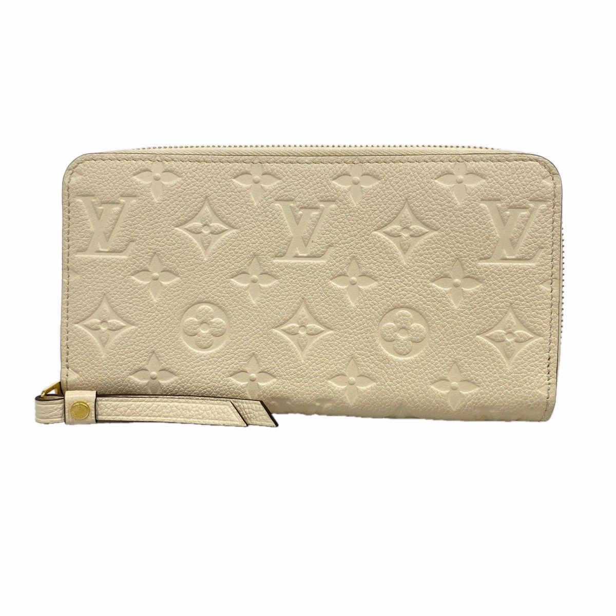 Louis Vuitton Wallet Monogram Empreinte Zippy Cream