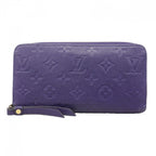 Louis Vuitton Wallet Monogram Empreinte Zippy Iris