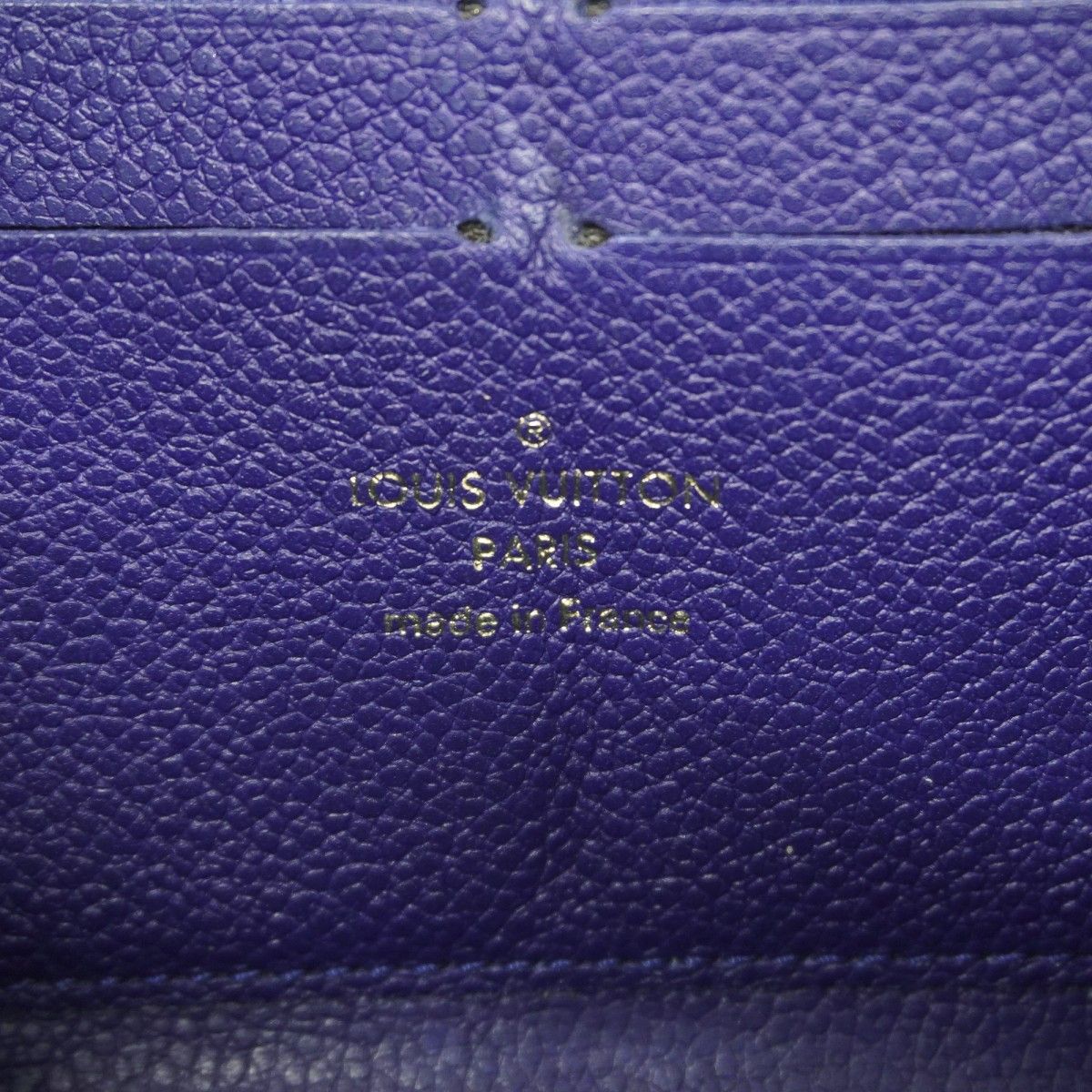 Louis Vuitton Wallet Monogram Empreinte Zippy Iris — view 4