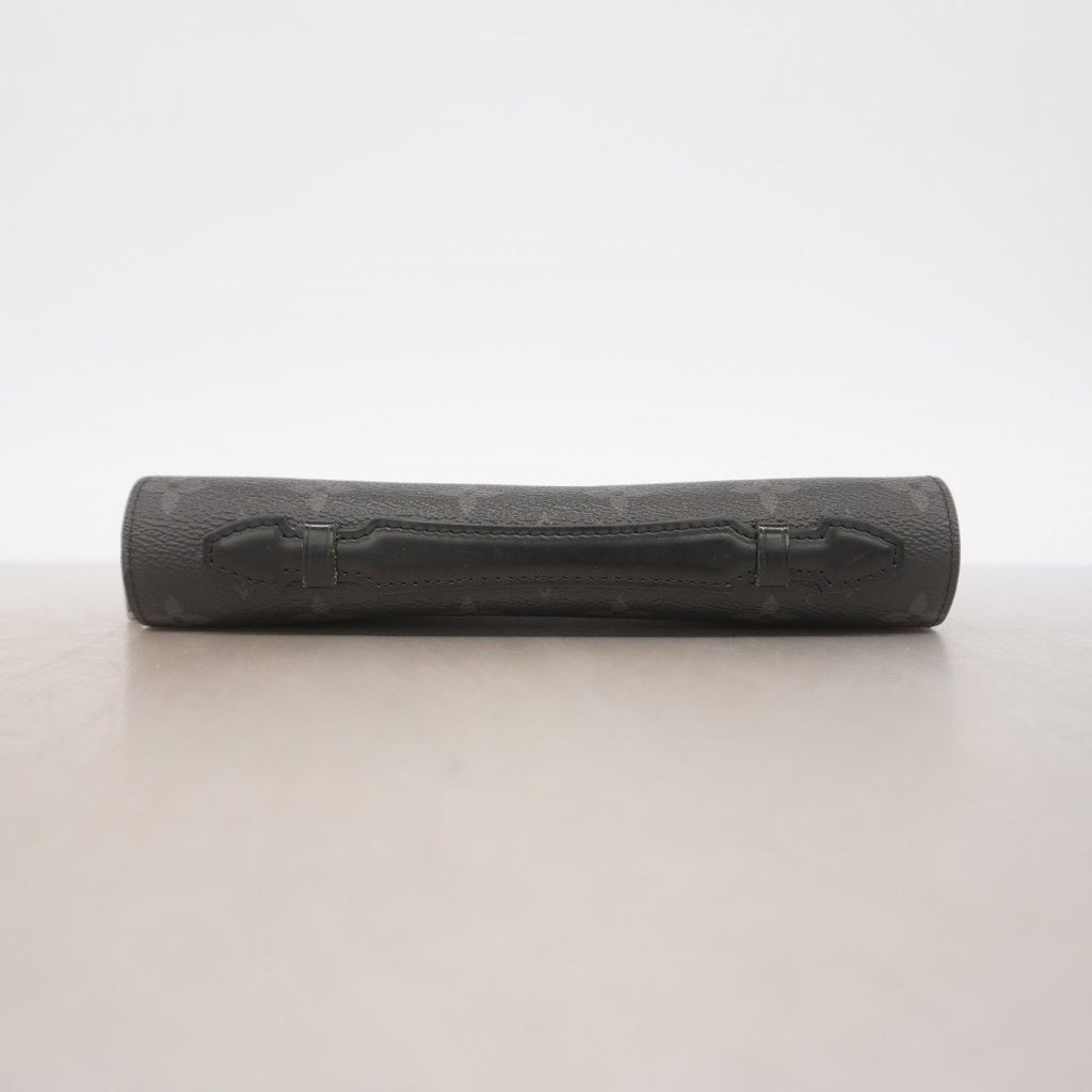 Louis Vuitton Wallet Monogram Eclipse Zippy XL Black — view 2