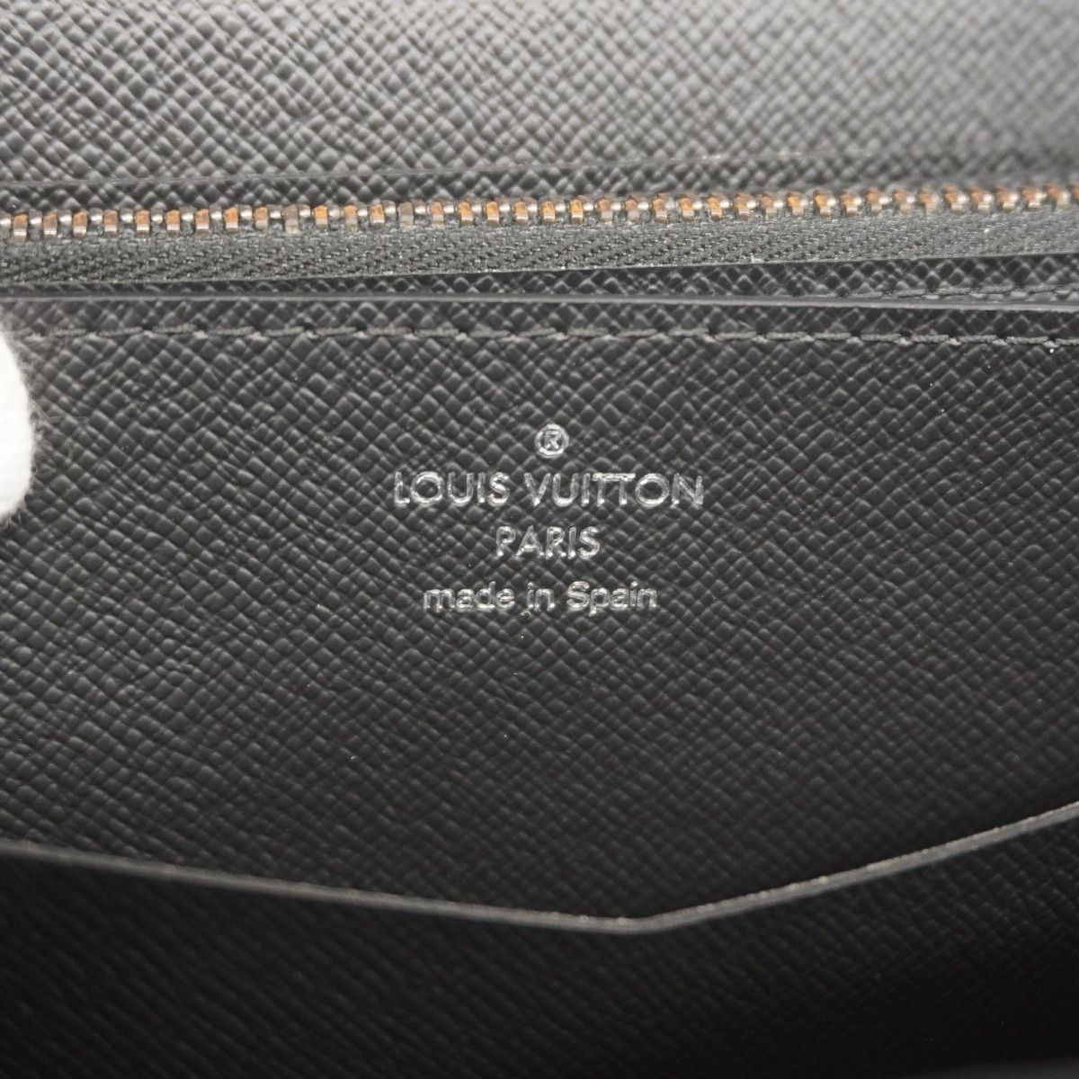 Louis Vuitton Wallet Monogram Eclipse Zippy XL Black — view 4