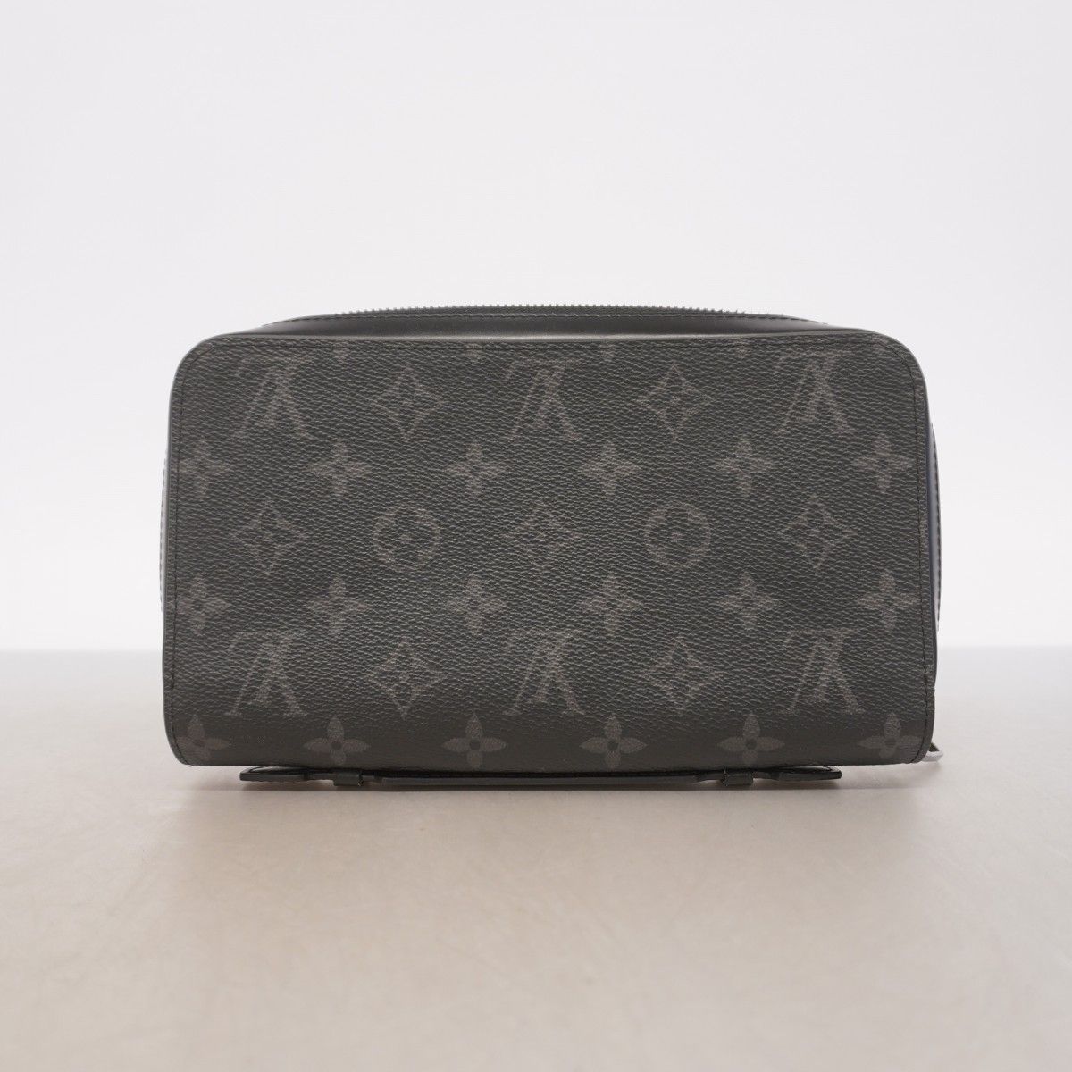 Louis Vuitton Wallet Monogram Eclipse Zippy XL Black — view 8