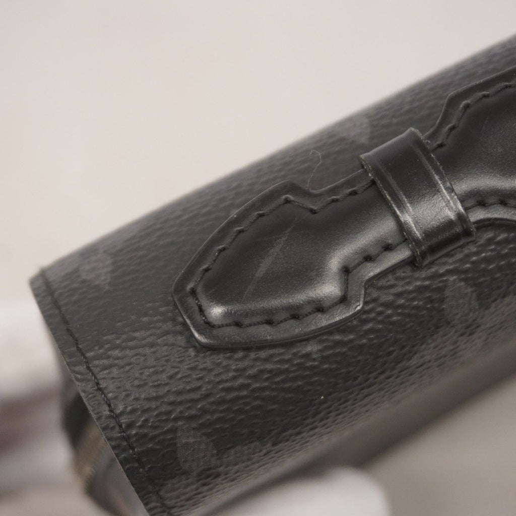 Louis Vuitton Wallet Monogram Eclipse Zippy XL Black — view 7