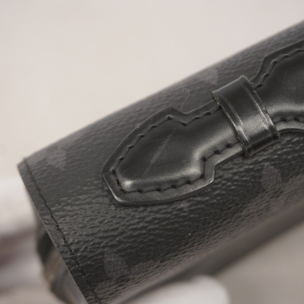 Louis Vuitton Wallet Monogram Eclipse Zippy XL Black — view 7
