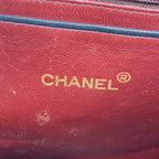 Chanel Shoulder Bag Quilted Lambskin Black Gold — view 5