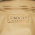 Chanel Shoulder Bag Leather Ivory Silver — view 5