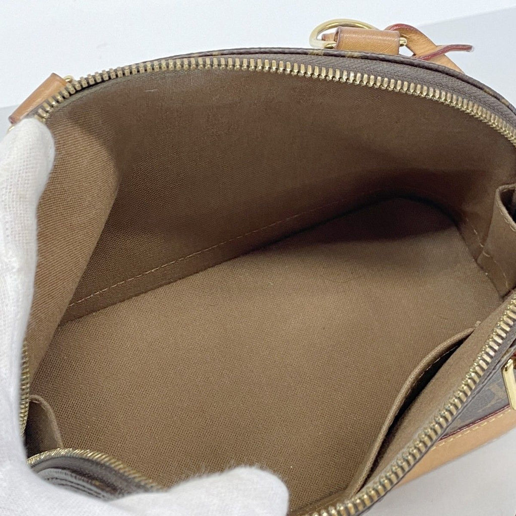 Louis Vuitton Handbag Monogram Alma BB Brown 2-Way — view 4