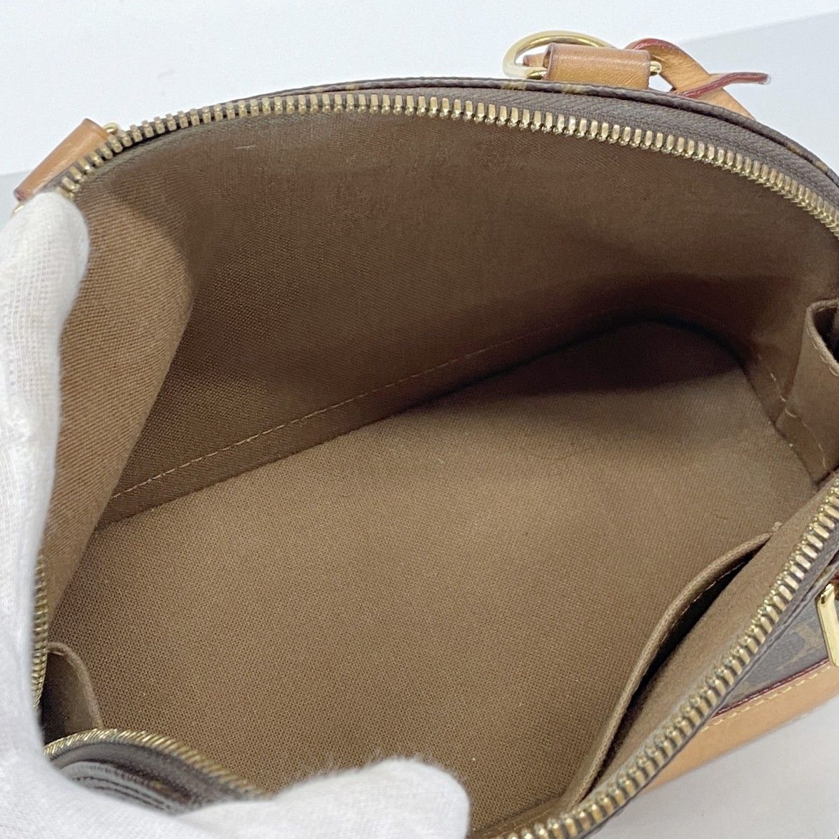 Louis Vuitton Handbag Monogram Alma BB Brown 2-Way — view 4