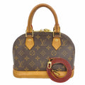 Louis Vuitton Handbag Monogram Alma BB Brown 2-Way
