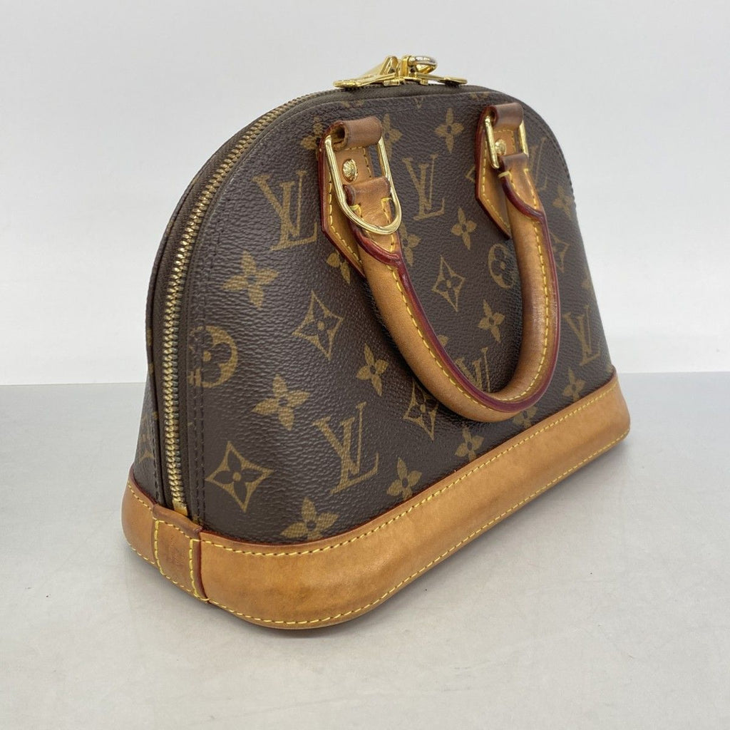 Louis Vuitton Handbag Monogram Alma BB Brown 2-Way — view 2