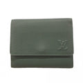 Louis Vuitton Trifold Wallet Aerogram Victor Forest Green