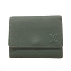 Louis Vuitton Trifold Wallet Aerogram Victor Forest Green