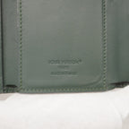 Louis Vuitton Trifold Wallet Aerogram Victor Forest Green — view 4