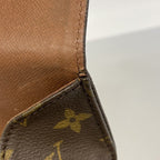 Louis Vuitton Shoulder Bag Monogram Cartouchiere MM Brown — view 8