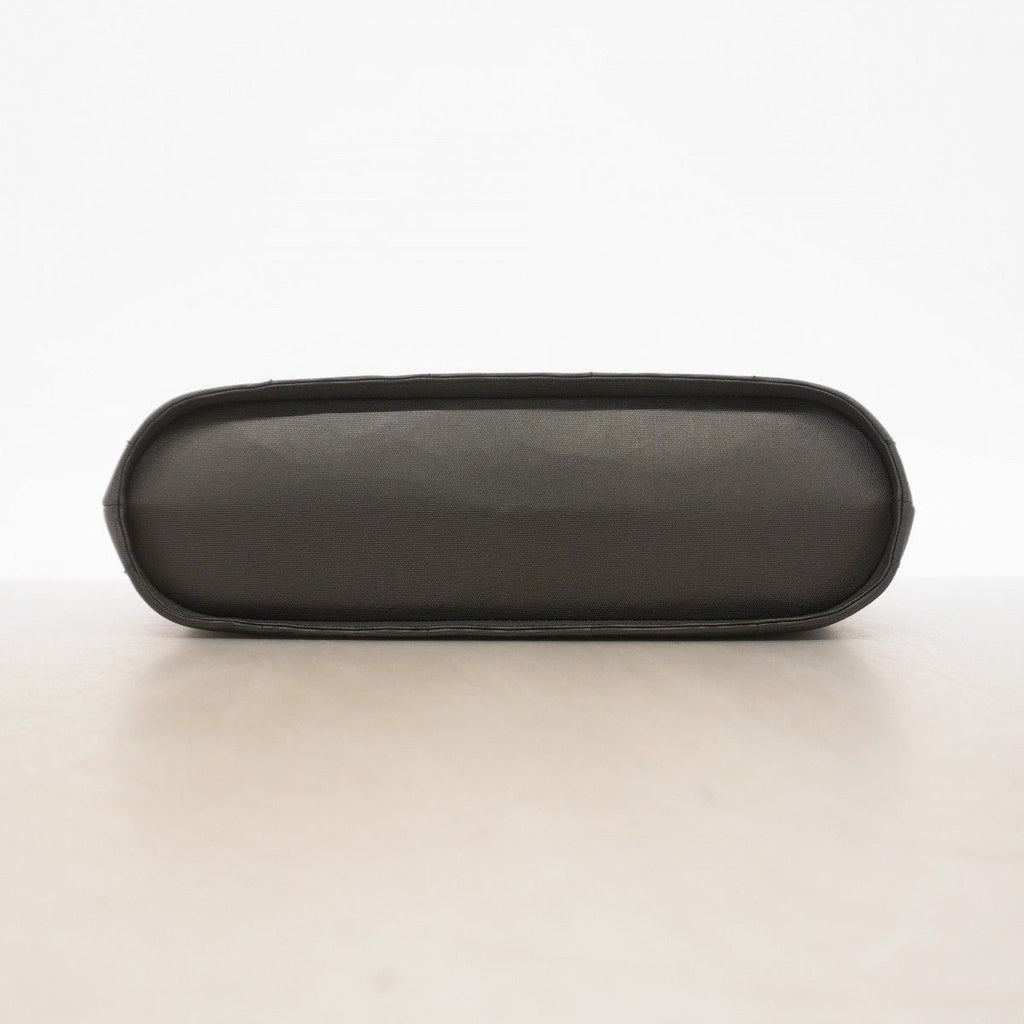 Chanel Handbag Chocolate Bar Nylon Black Silver — view 3