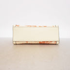 Gucci Handbag GG Ribbon Canvas Ivory Red Gold — view 3