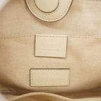 Gucci Handbag GG Ribbon Canvas Ivory Red Gold — view 5